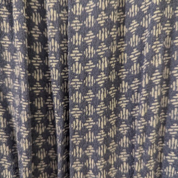 GAP Sleeveless, Cropped Wide-Leg Jumpsuit with Tie-Waist, Size XS, Blue + White - Picture 3 of 4